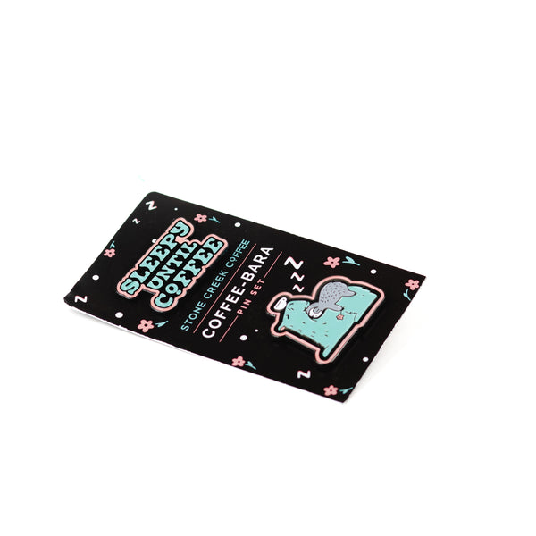 COFFEE-BARA ENAMEL PIN SET