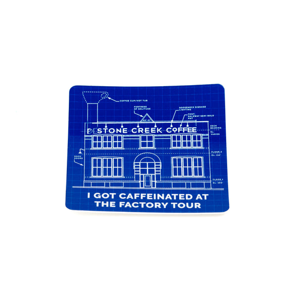 FACTORY TOUR STICKER