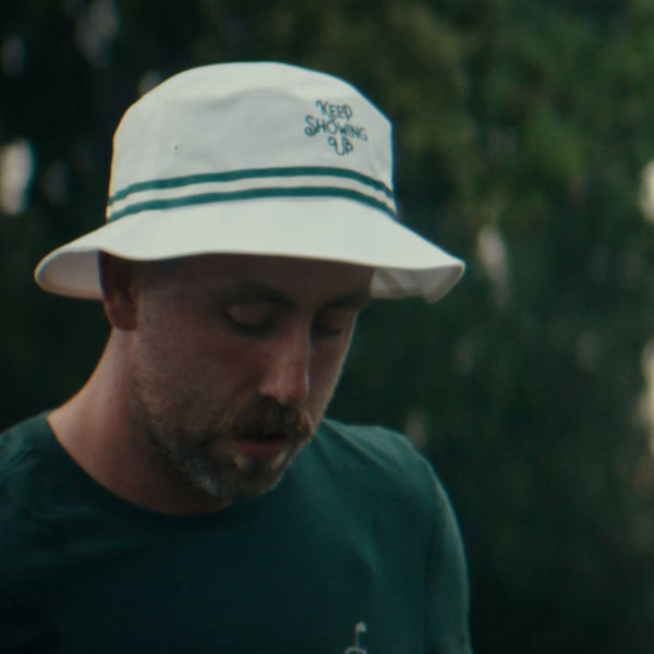 KEEP SHOWING UP BUCKET HAT