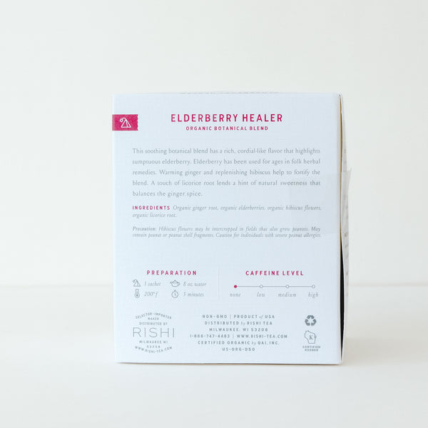 ELDERBERRY HEALER TEA SACHETS