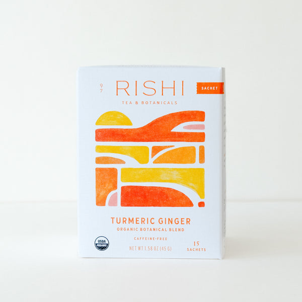 TURMERIC GINGER TEA SACHETS