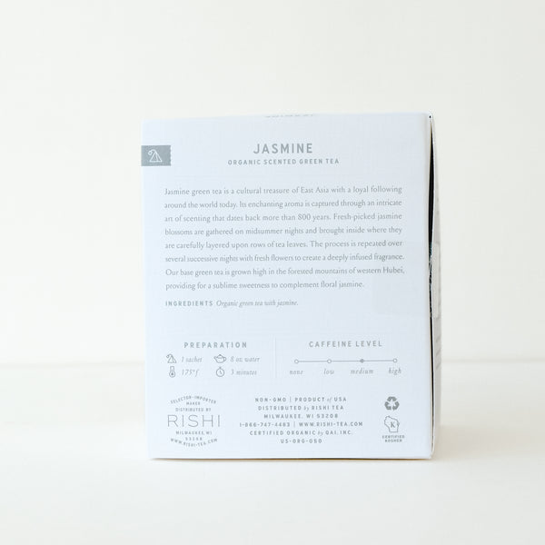 JASMINE GREEN TEA SACHETS