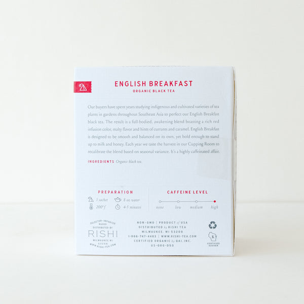 ENGLISH BREAKFAST TEA SACHETS