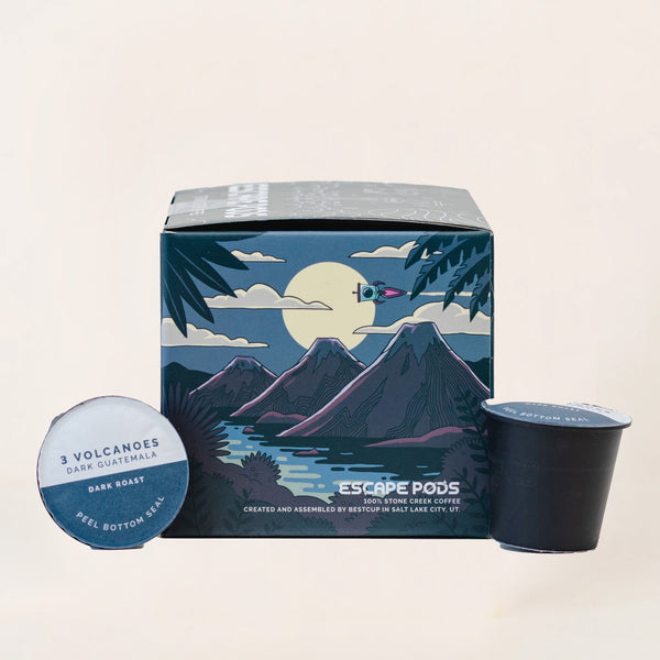 3 VOLCANOES DARK GUATEMALA ESCAPE PODS