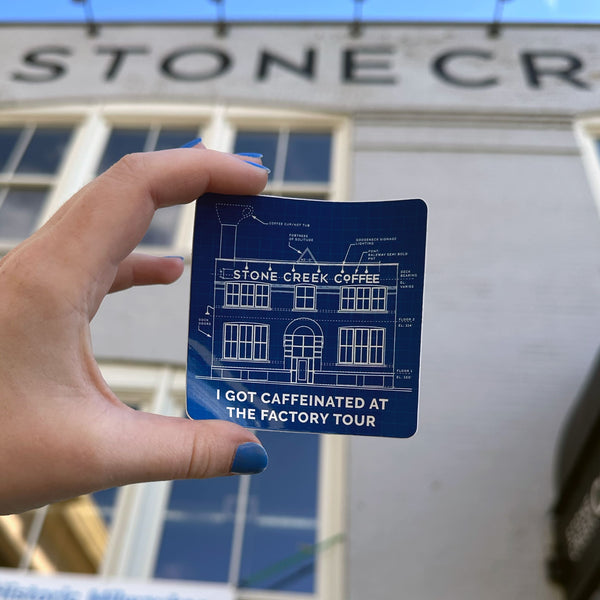 FACTORY TOUR STICKER