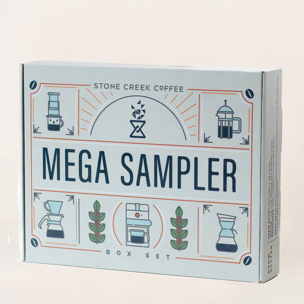 MEGA COFFEE SAMPLER BOX SET