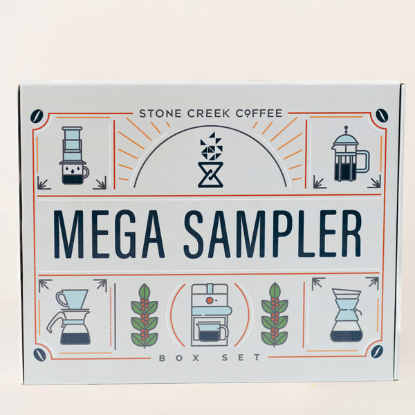 MEGA COFFEE SAMPLER BOX SET
