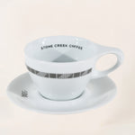 NOTNEUTRAL LARGE LATTE CUP AND SAUCER