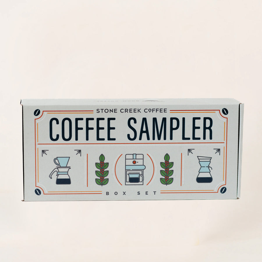 COFFEE SAMPLER BOX SET | Specialty Coffee Gift Set - Stone Creek Coffee