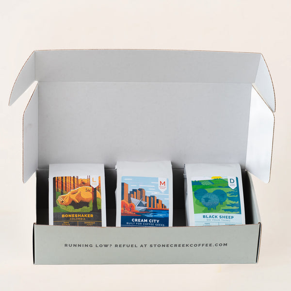 COFFEE SAMPLER BOX SET