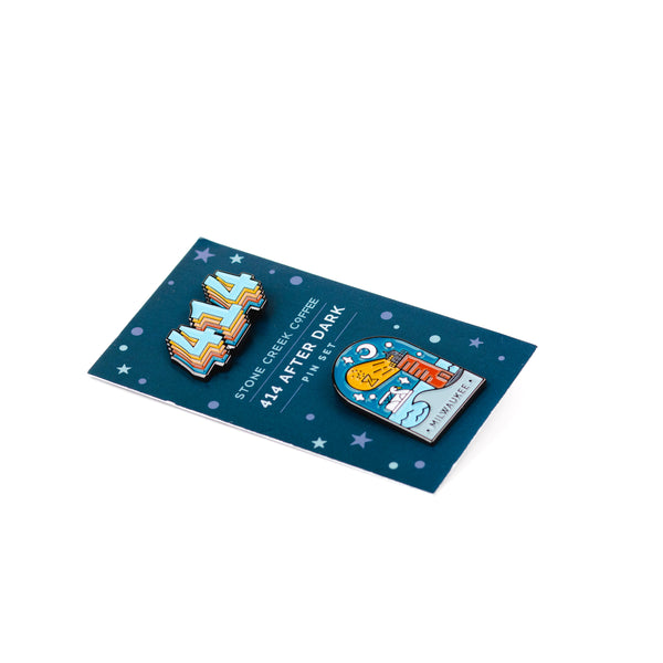 MILWAUKEE ENAMEL PIN SET