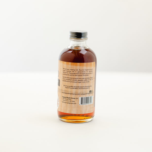 TAPPED PURE MAPLE SYRUP