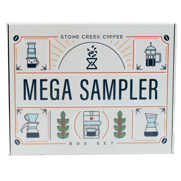 MEGA COFFEE SAMPLER BOX SET