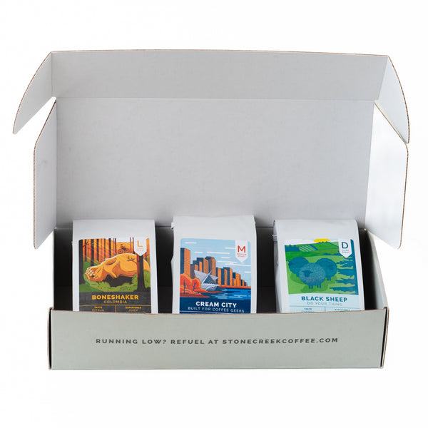 COFFEE SAMPLER BOX SET