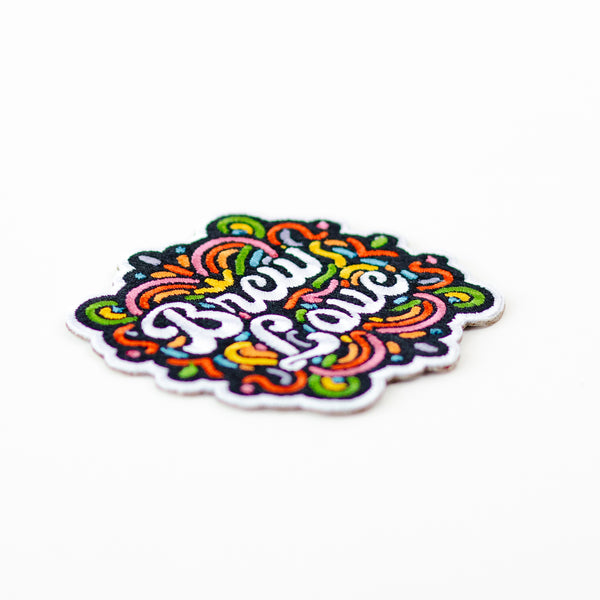 BREW LOVE IRON ON PATCH
