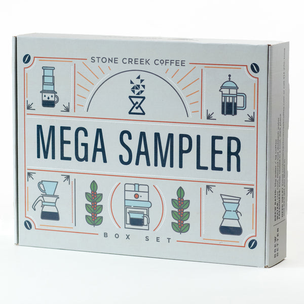 MEGA COFFEE SAMPLER BOX SET