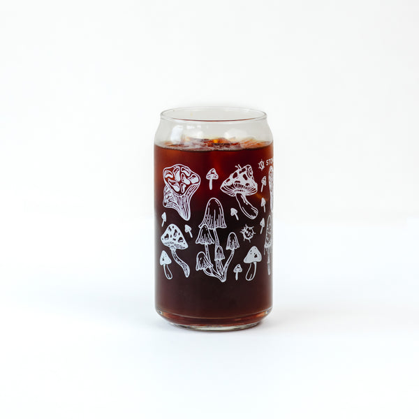 MUSHROOM CAN GLASS