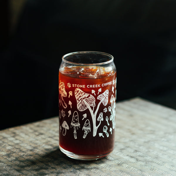 MUSHROOM CAN GLASS