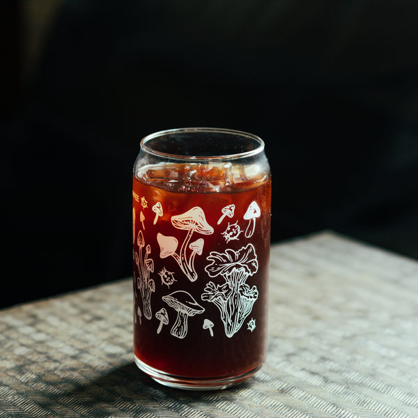 MUSHROOM CAN GLASS