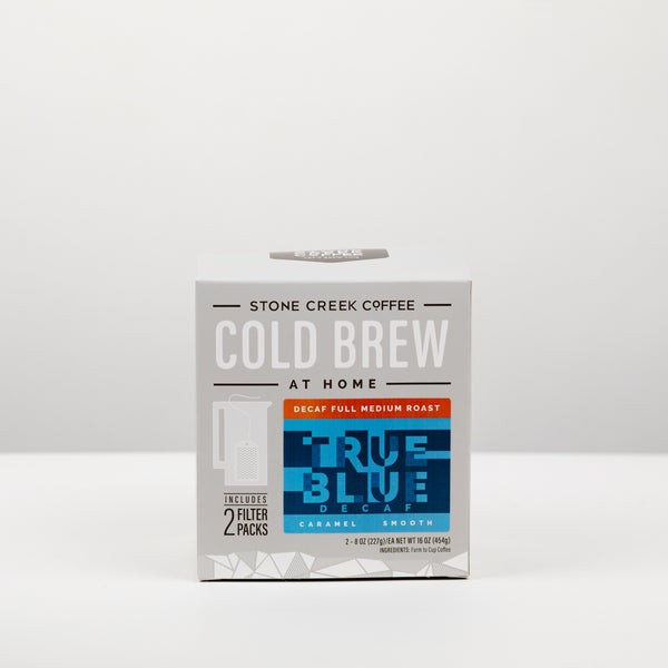 TRUE BLUE DECAF COLD BREW FILTER PACKS