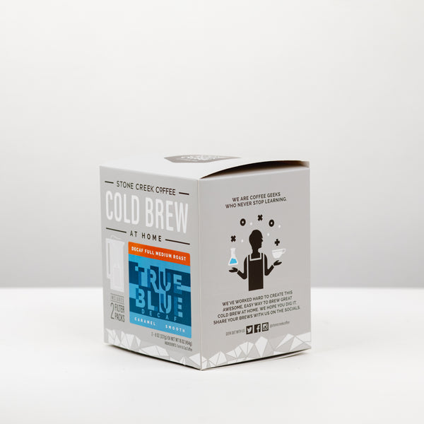 TRUE BLUE DECAF COLD BREW FILTER PACKS