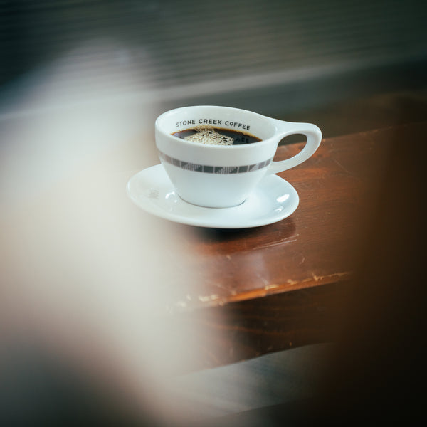 NOTNEUTRAL SMALL LATTE CUP AND SAUCER