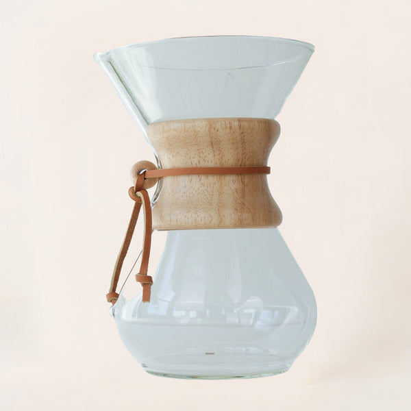 6 CUP CLASSIC CHEMEX WITH WOOD COLLAR
