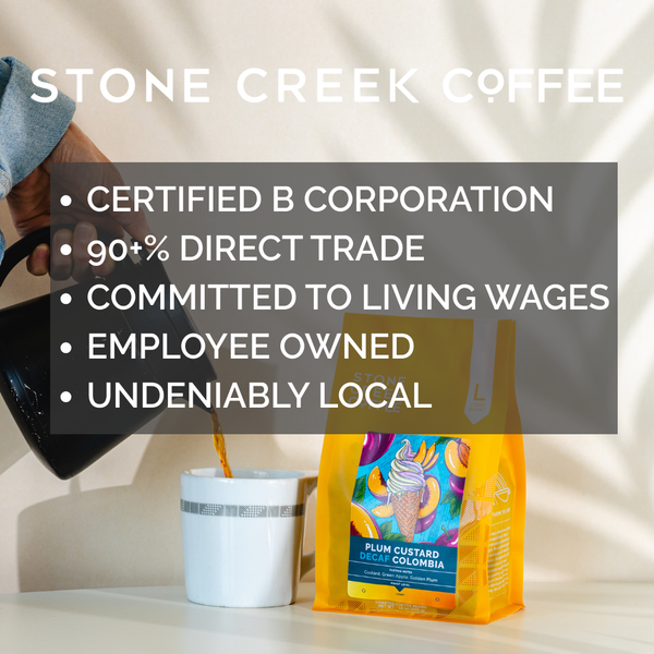 PLUM CUSTARD DECAF COLOMBIA