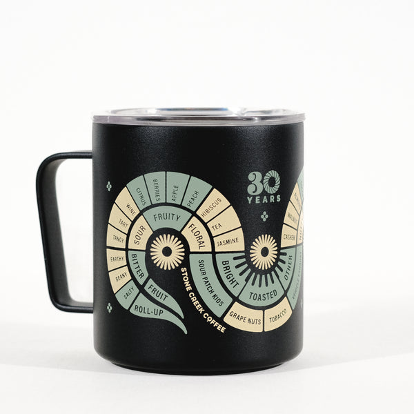 12oz MIIR FLAVOR WHEEL SERPENT CAMP MUG