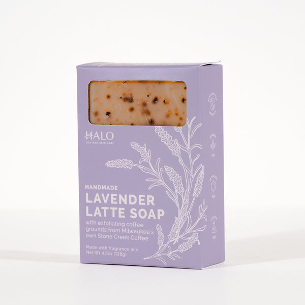 HALO LAVENDER LATTE SOAP