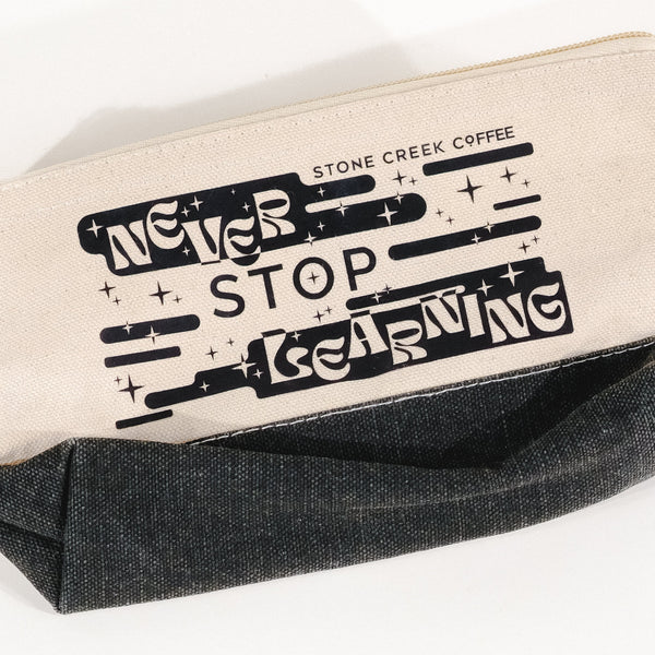 COSMIC NEVER STOP LEARNING PENCIL BAG