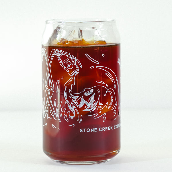 HIGHLY CAFFEINATED CAN GLASS
