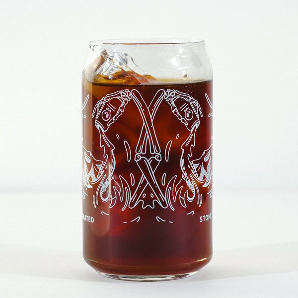 HIGHLY CAFFEINATED CAN GLASS