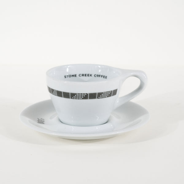 NOTNEUTRAL DOUBLE CAPPUCCINO CUP AND SAUCER