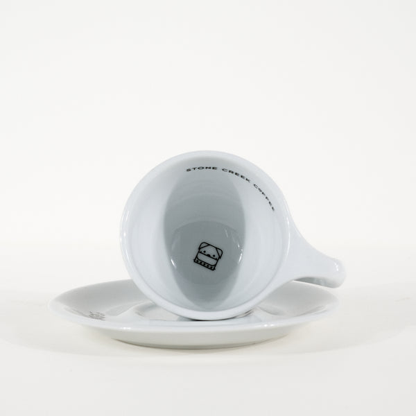 NOTNEUTRAL DOUBLE CAPPUCCINO CUP AND SAUCER