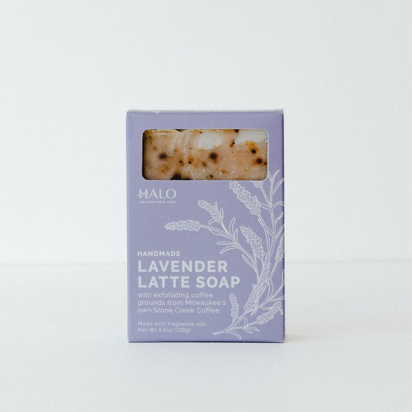 HALO LAVENDER LATTE SOAP