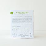 MATCHA SUPER GREEN TEA SACHETS