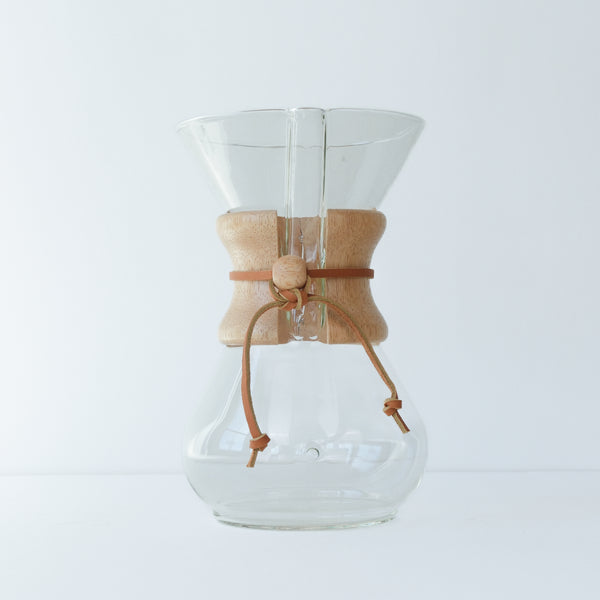6 CUP CLASSIC CHEMEX WITH WOOD COLLAR