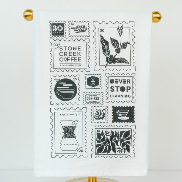 STAMP TEA TOWEL