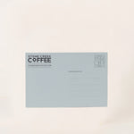 HIGH FIDELITY HIGH CAFFEINE RECORD PLAYER POSTCARD