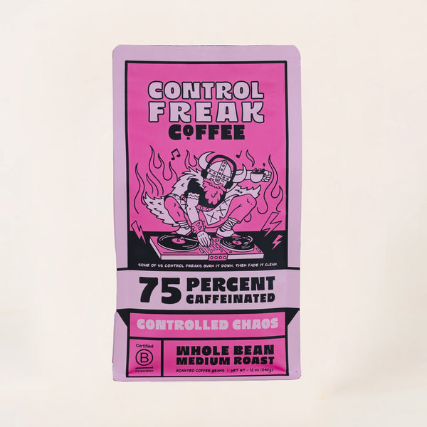 CONTROLLED CHAOS – 75% CAFFEINE