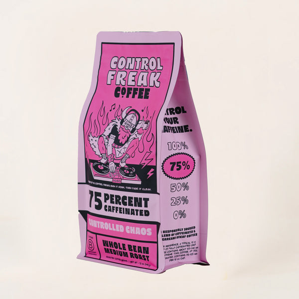 CONTROLLED CHAOS – 75% CAFFEINE