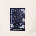 BE CURIOUS WEB POSTCARD