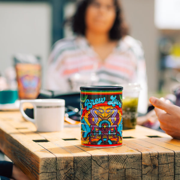 BREW LOVE COFFEE TIN