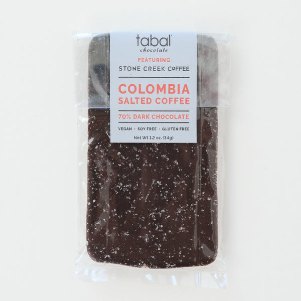 TABAL COLOMBIA SALTED COFFEE BAR | Specialty Coffee Beans - Stone