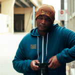 DEATH HEAD MOTH KNIT HAT