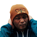 DEATH HEAD MOTH KNIT HAT