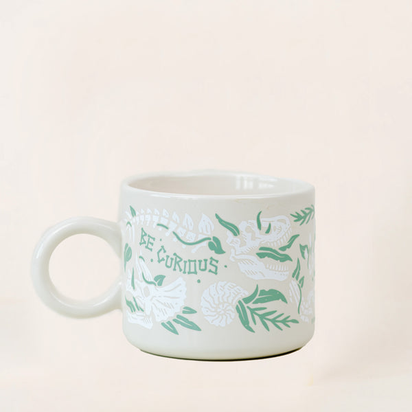 DIG DEEPER DINO MUG