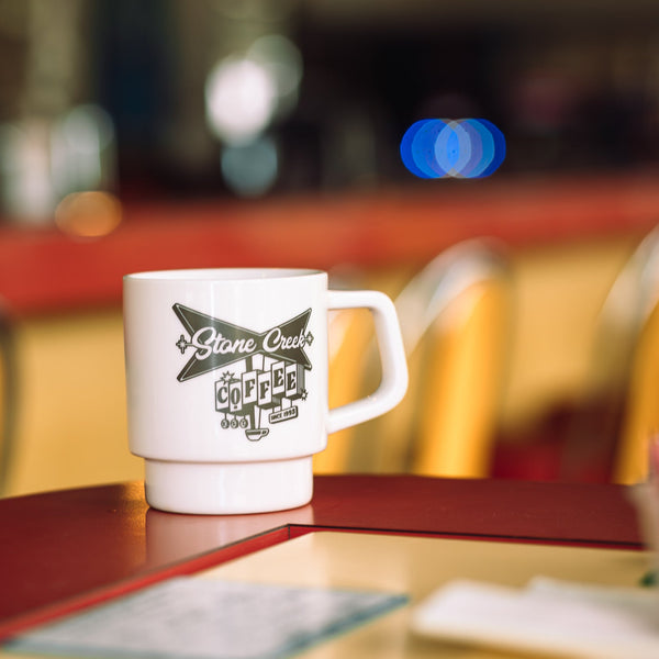 DINER SIGN MUG