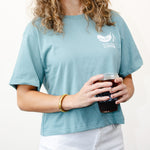 ECHO BIRD CROP TEE